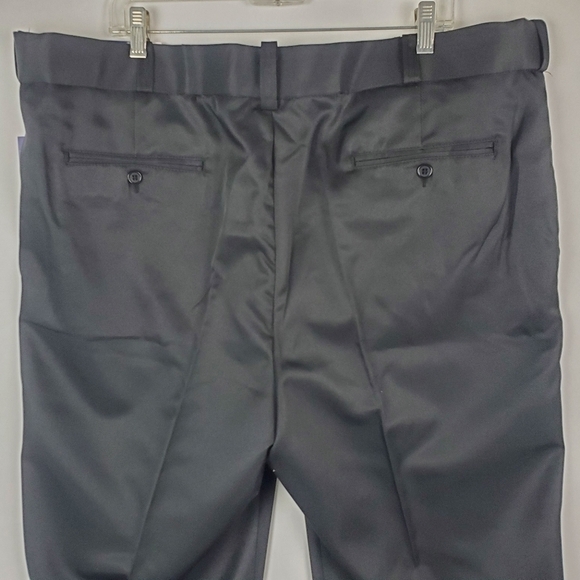 NWT National Patrol Slacks Style 3000E Pants Mens Sz 46R Inseam 32 Uniform Black - Picture 4 of 7